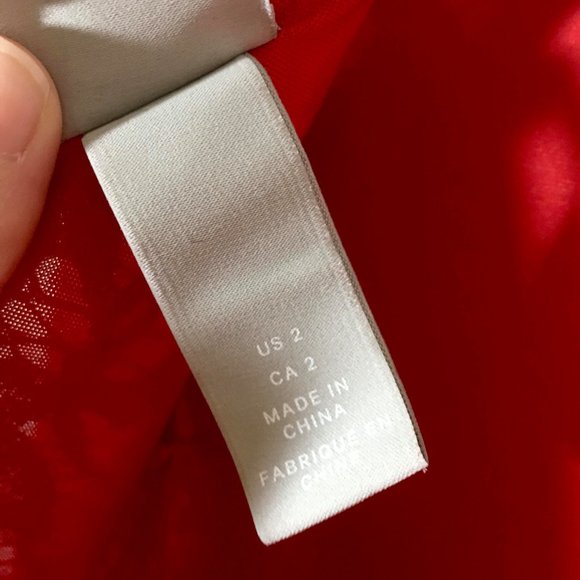 H&M Red Lace Party Dress - Picture 4 of 6